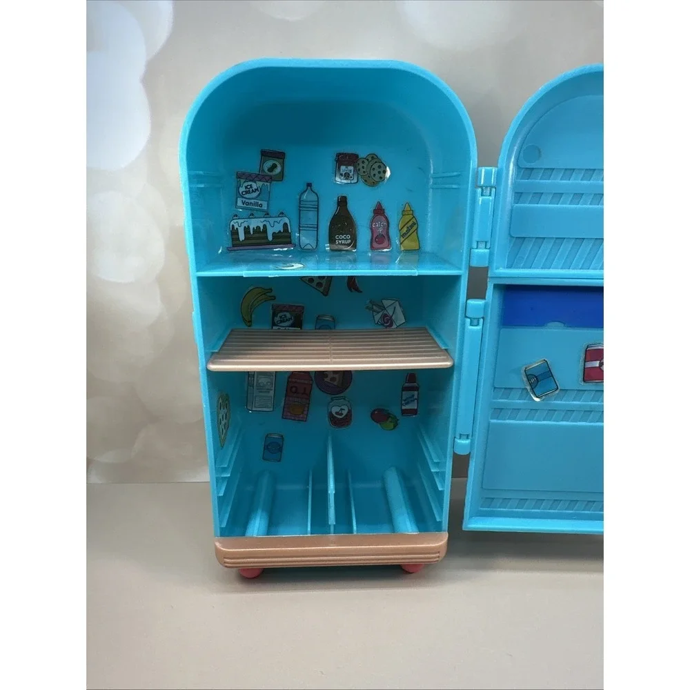 LOL Surprise OMG Doll House Replacement Part Furniture Refrigerator & Shower/Tub